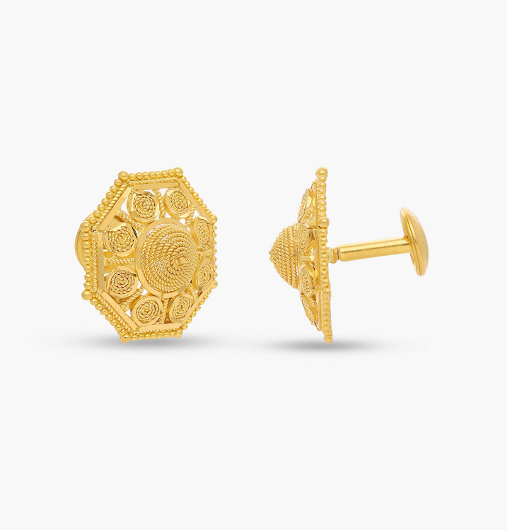 The Octa Shine Earrings